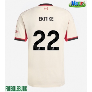 Liverpool Hugo Ekitike #22 Bortatröja 2025-26 Kortärmad